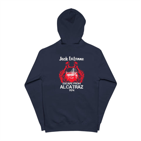 Escape from Alcatraz  Zip Up Hoodie